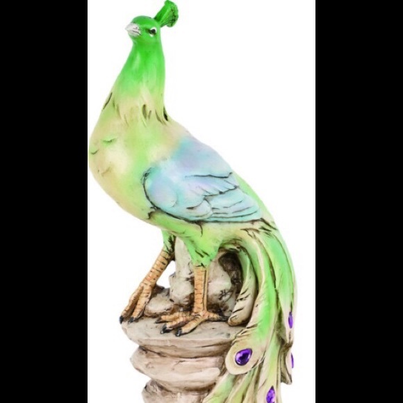 NWT peacock figurine p4624 15 1/2” - Picture 1 of 2